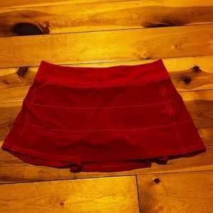 Lululemon Pace Rival Mid Rise Skirt